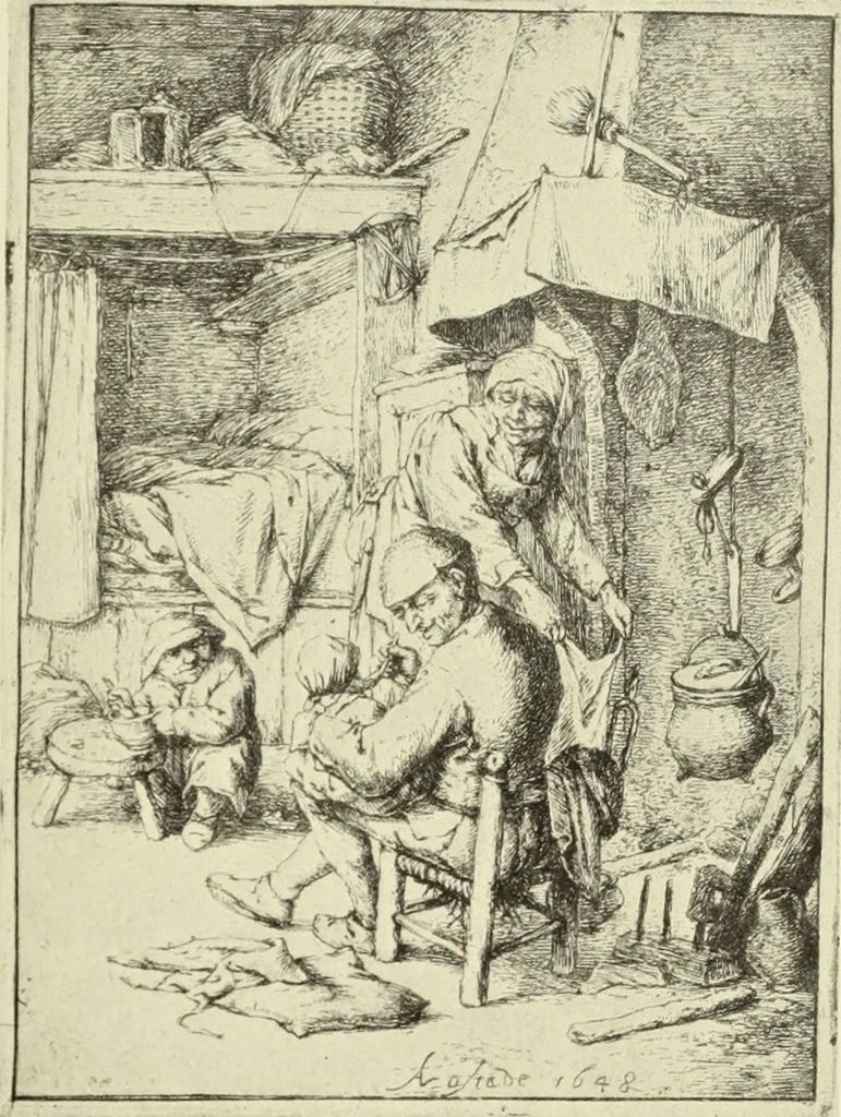 An illustration from The great painter-etchers from Rembrandt to Whistler, 1914, leaf 98