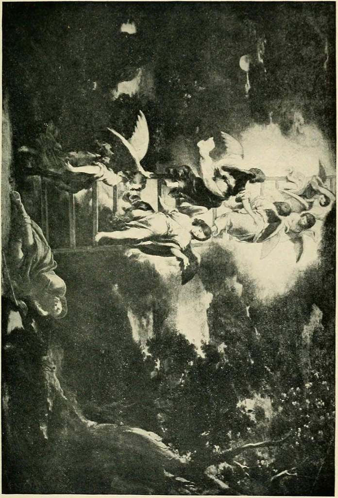 An illustration from Great pictures as moral teachers, 1910, leaf 151