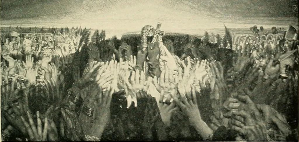 An illustration from Great pictures as moral teachers, 1910, leaf 321
