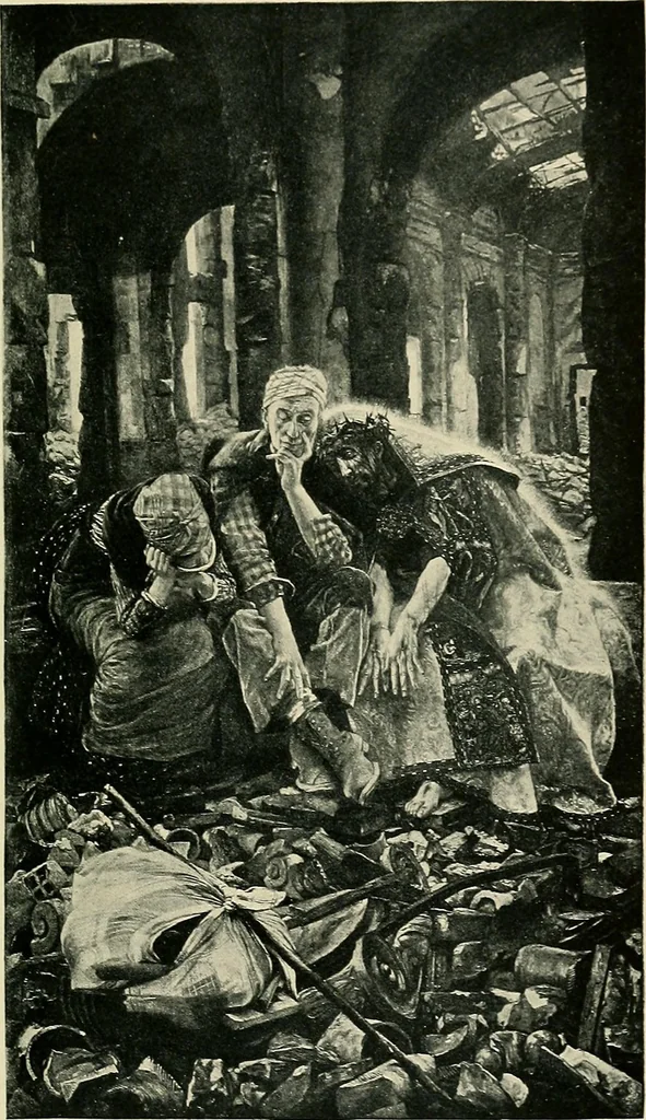 An illustration from Great pictures as moral teachers, 1910, leaf 79