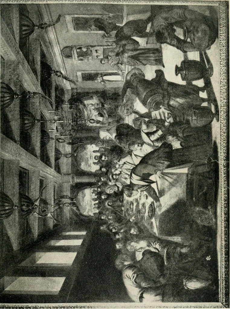 An illustration from Great pictures as seen and described by famous writers, 1900, leaf 237