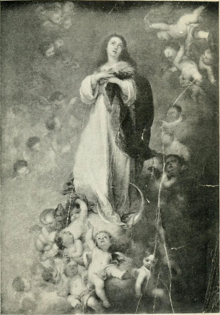 An illustration from Great pictures as seen and described by famous writers, 1900, leaf 269