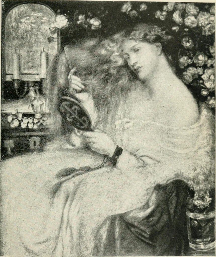 An illustration from Great pictures as seen and described by famous writers, 1900, leaf 289