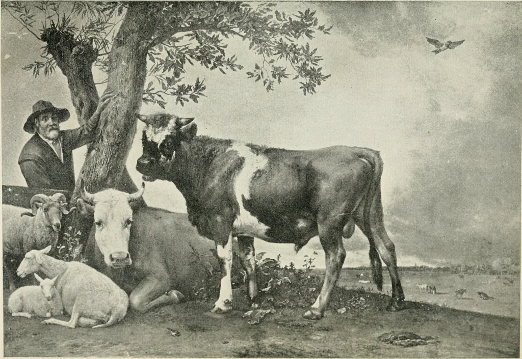 An illustration from Great pictures as seen and described by famous writers, 1900, leaf 345