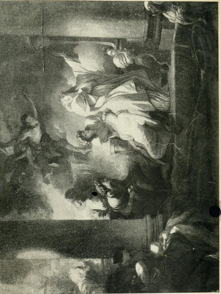 An illustration from Great pictures as seen and described by famous writers, 1900, leaf 353