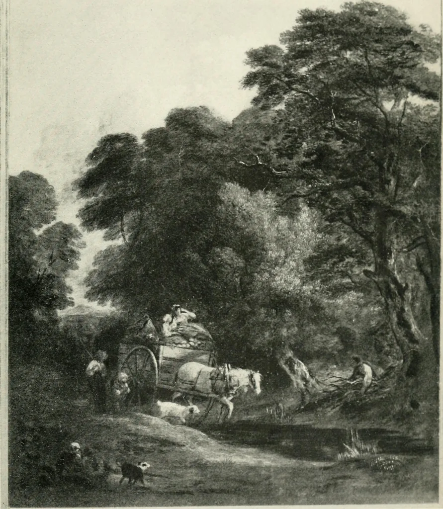 An illustration from Great pictures as seen and described by famous writers, 1900, leaf 361