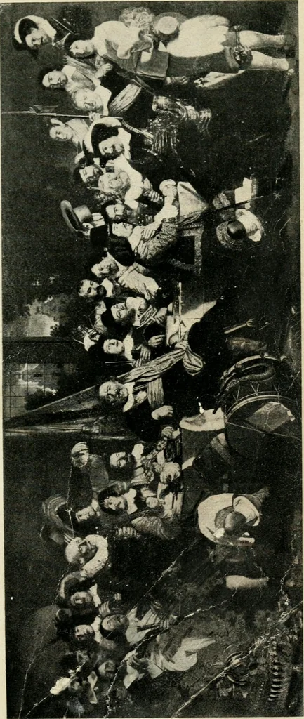An illustration from Great pictures as seen and described by famous writers, 1900, leaf 63