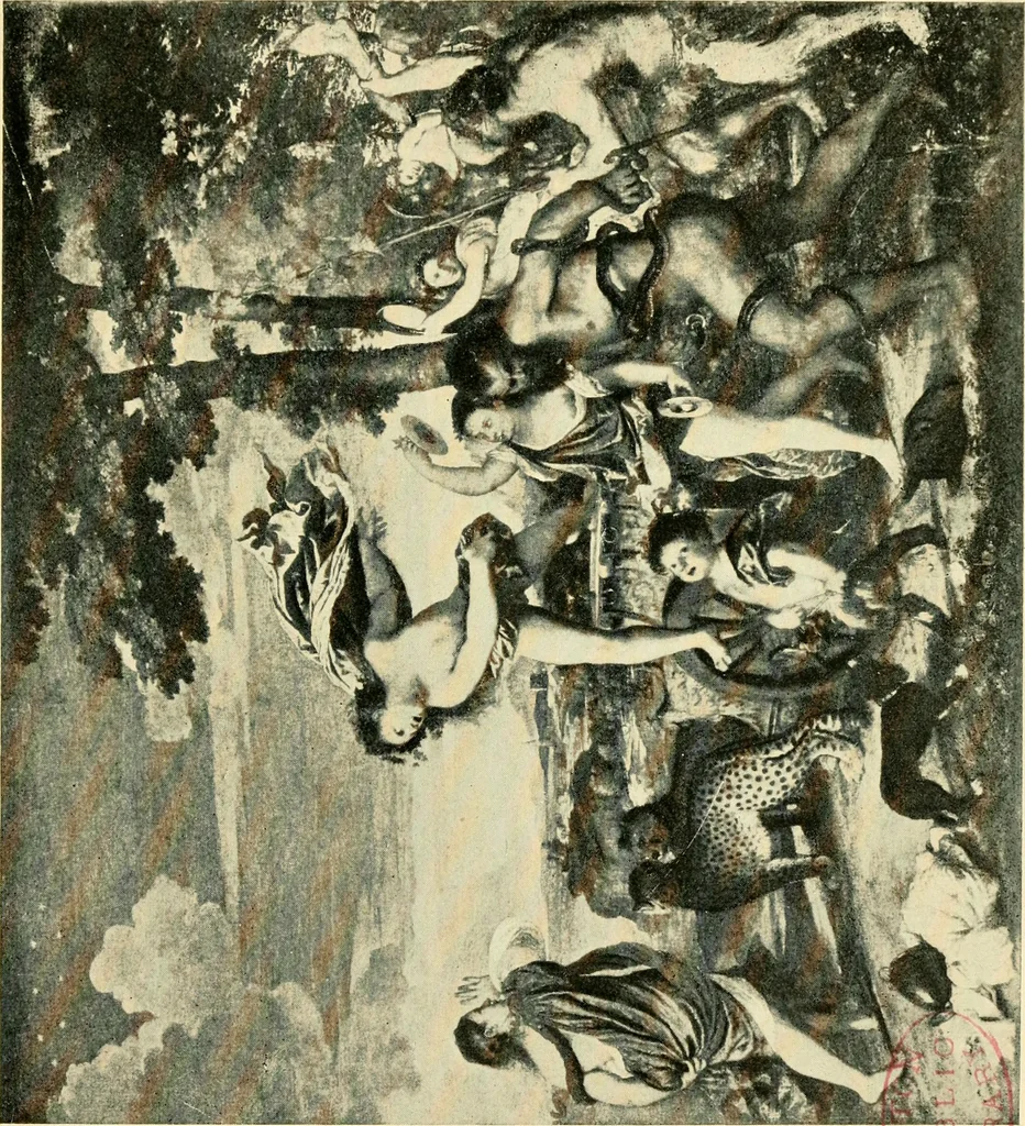 An illustration from Great pictures, as seen and described by famous writers, 1899, leaf 109