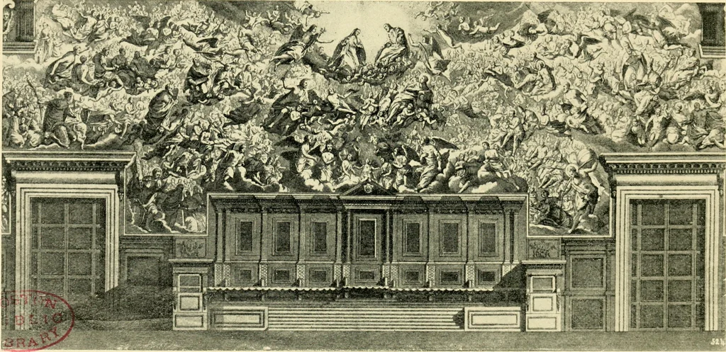 An illustration from Great pictures, as seen and described by famous writers, 1899, leaf 157