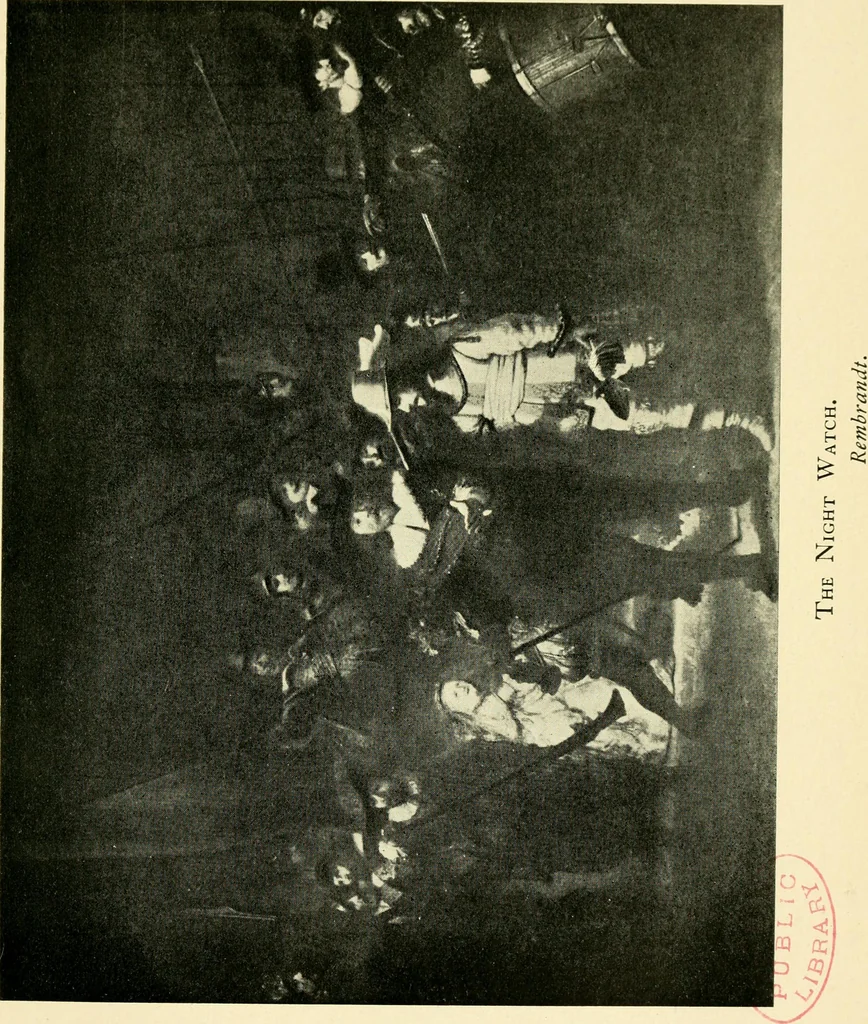 An illustration from Great pictures, as seen and described by famous writers, 1899, leaf 181