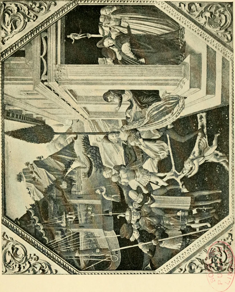 An illustration from Great pictures, as seen and described by famous writers, 1899, leaf 197