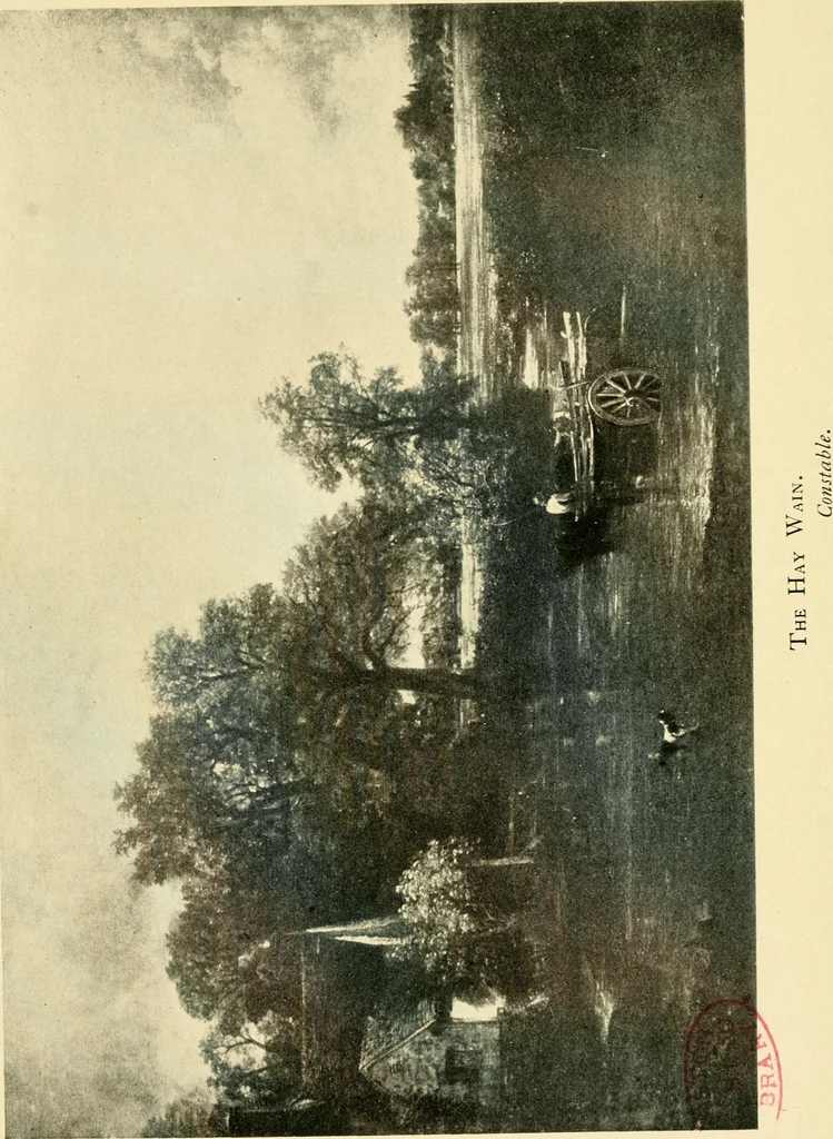 An illustration from Great pictures, as seen and described by famous writers, 1899, leaf 255