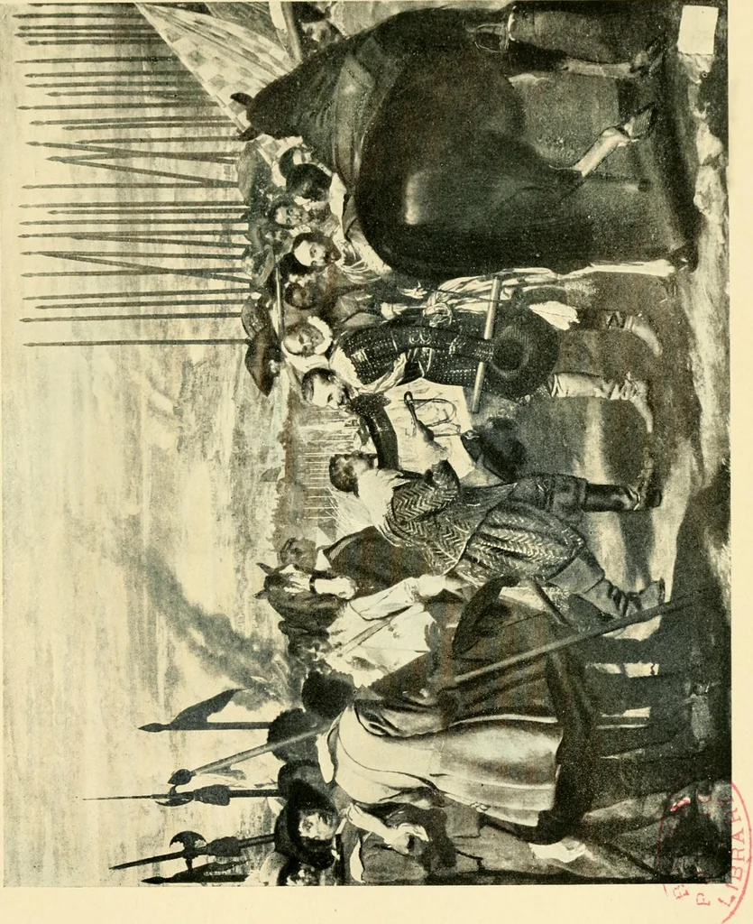 An illustration from Great pictures, as seen and described by famous writers, 1899, leaf 265