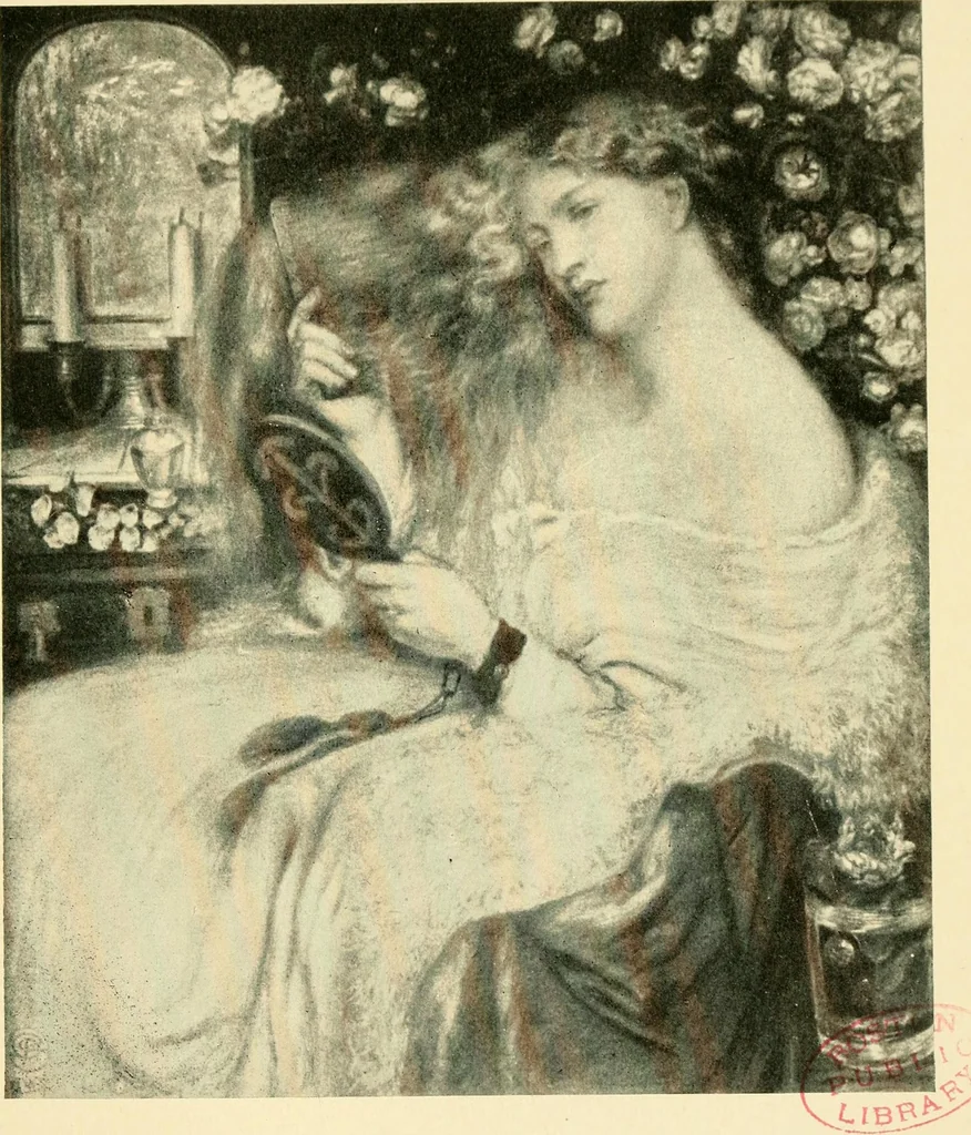 An illustration from Great pictures, as seen and described by famous writers, 1899, leaf 291