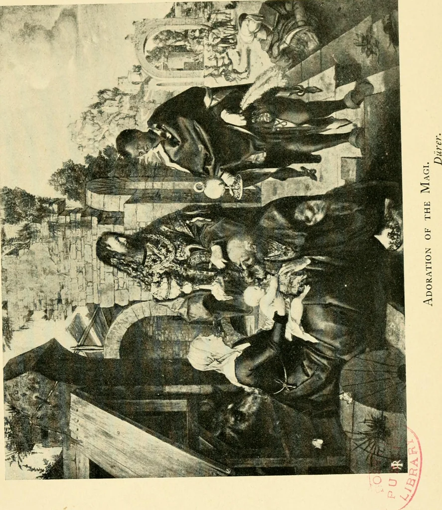 An illustration from Great pictures, as seen and described by famous writers, 1899, leaf 297