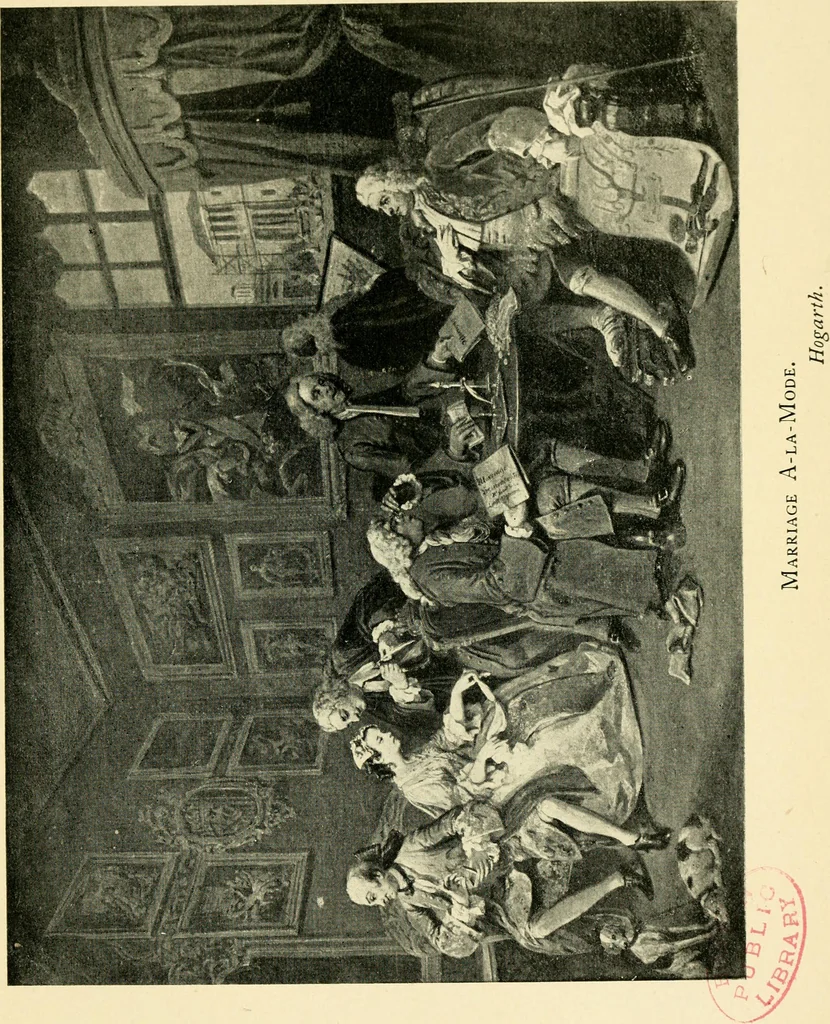 An illustration from Great pictures, as seen and described by famous writers, 1899, leaf 301