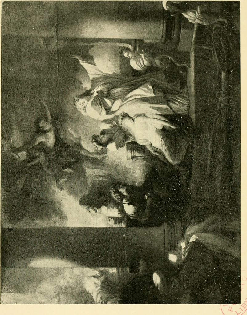 An illustration from Great pictures, as seen and described by famous writers, 1899, leaf 355