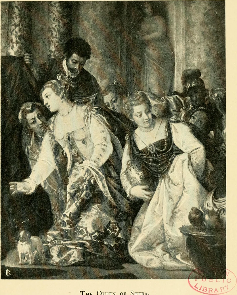 An illustration from Great pictures, as seen and described by famous writers, 1899, leaf 37