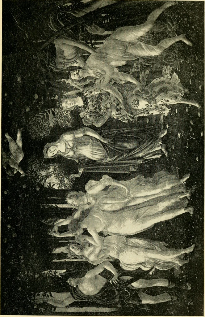 An illustration from Great pictures, as seen and described by famous writers, 1899, leaf 425
