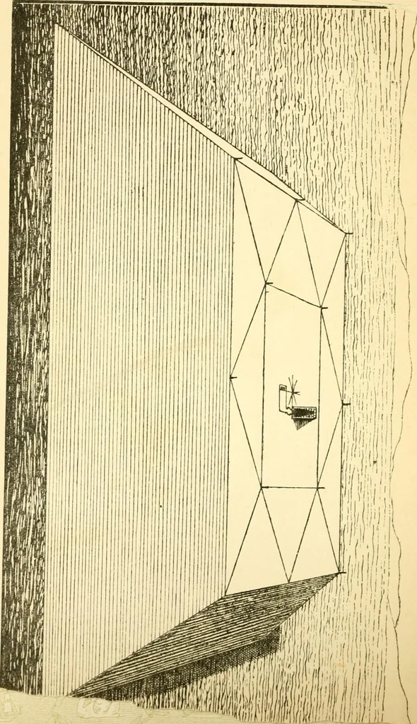 An illustration from The Great Pyramid : observatory, tomb, and temple, 1888, leaf 347