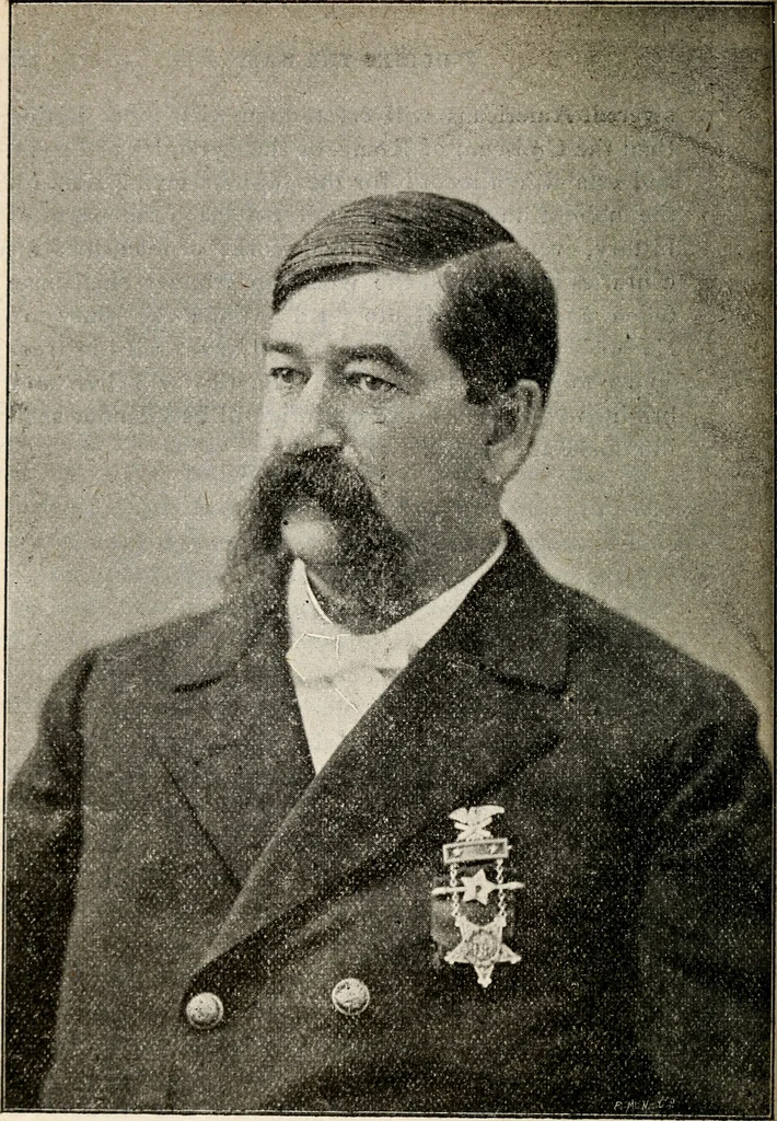 An illustration from The great treason plot in the North during the war, 1895, leaf 407