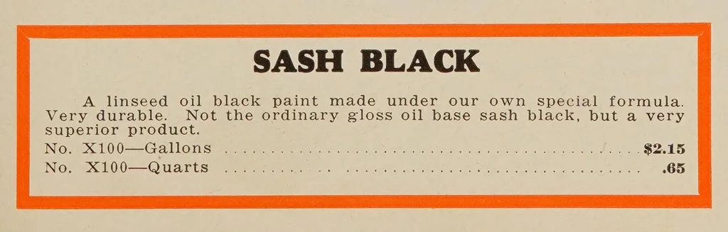 An illustration from Great Western Paint : catalog 1930, 1930, leaf 61