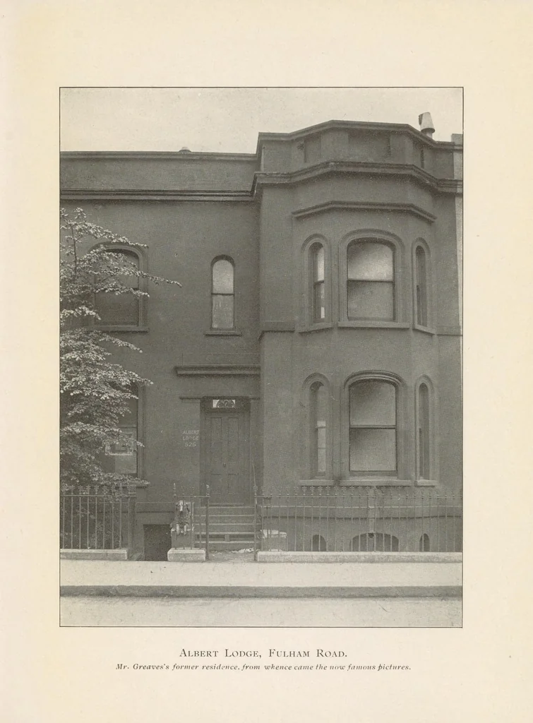 An illustration from Greaves, Whistler & Chelsea : a personal note, 1911, leaf 31