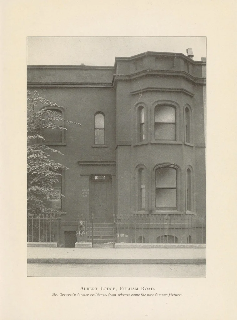 An illustration from Greaves, Whistler & Chelsea : a personal note, 1911, leaf 31