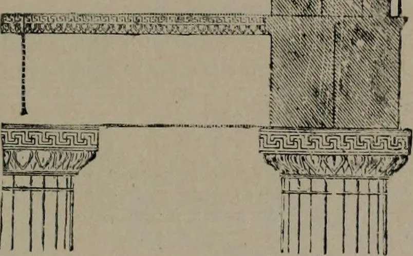 An illustration from Greek architecture, 1892, leaf 30