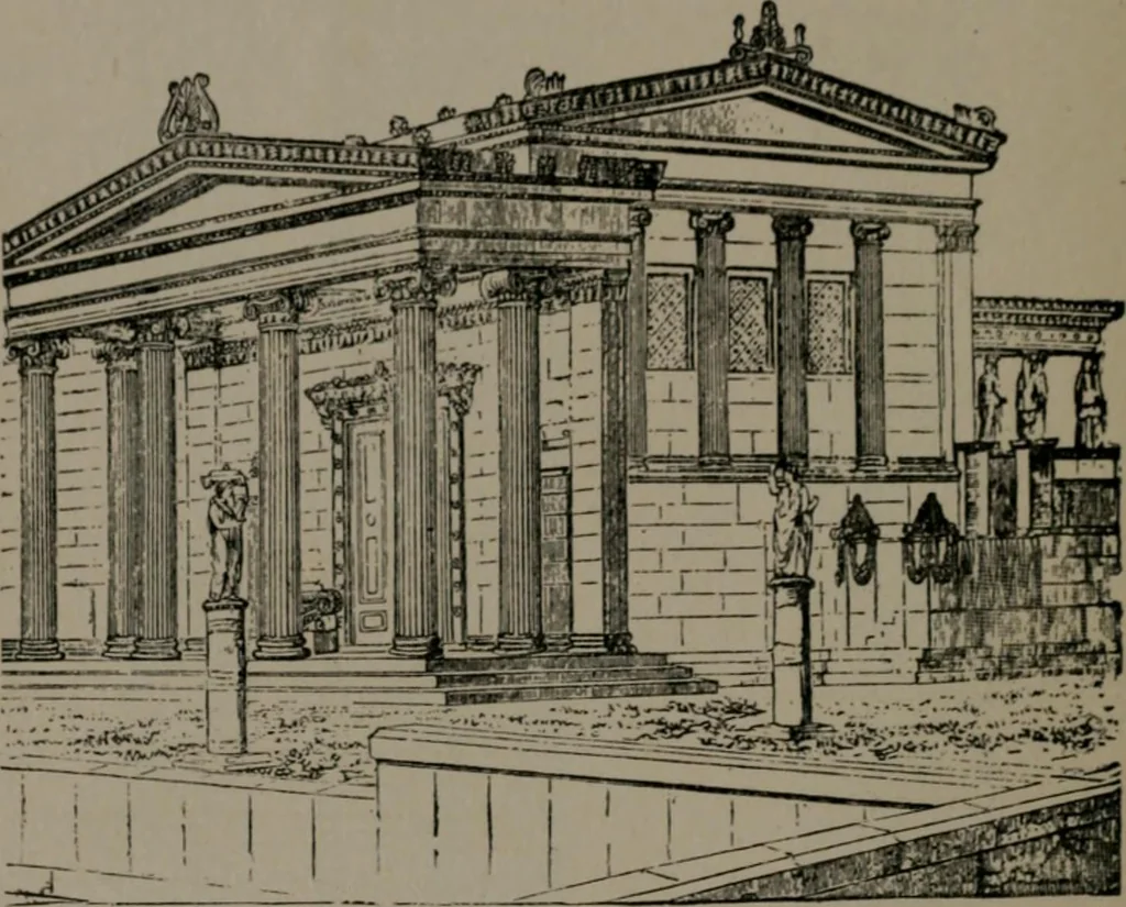 An illustration from Greek architecture, 1892, leaf 39