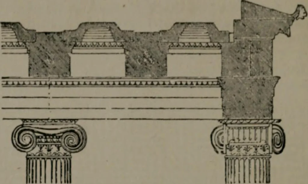 An illustration from Greek architecture, 1892, leaf 61