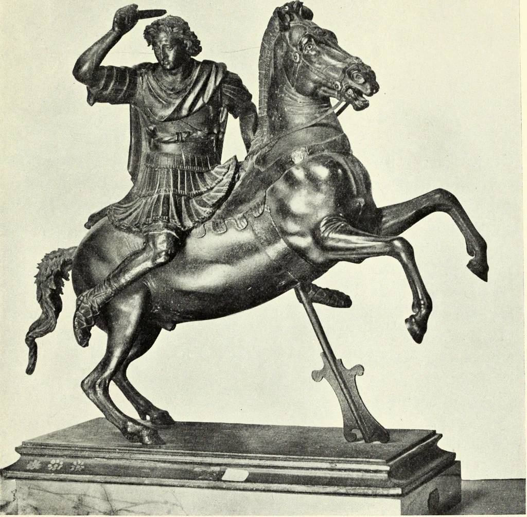 An illustration from Greek bronzes, 1898, leaf 100