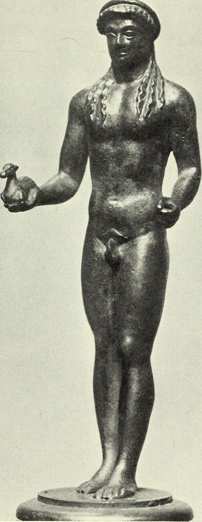 An illustration from Greek bronzes, 1898, leaf 20
