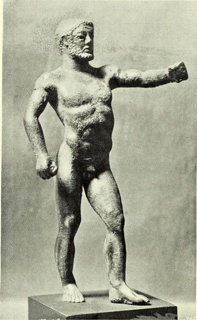 An illustration from Greek bronzes, 1898, leaf 33