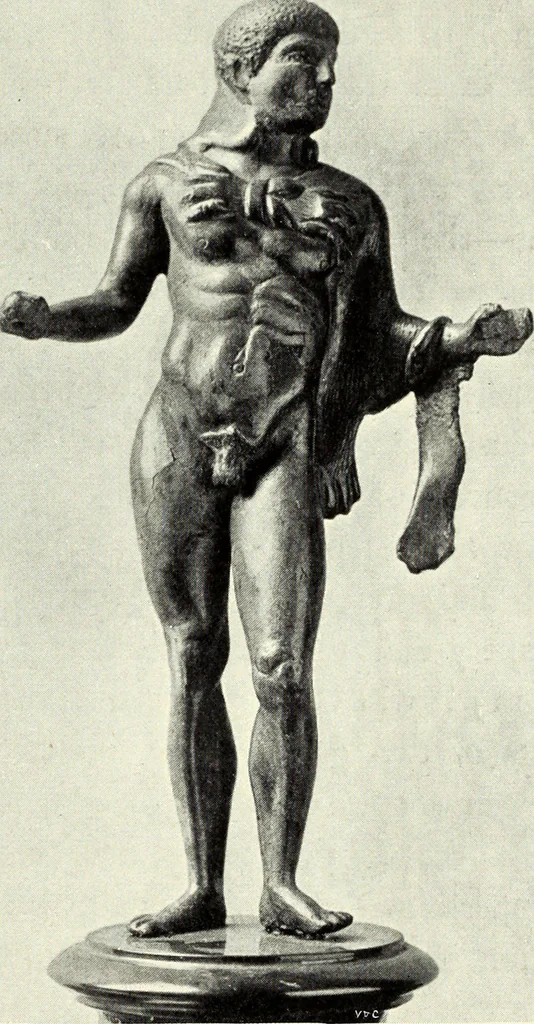 An illustration from Greek bronzes, 1898, leaf 36