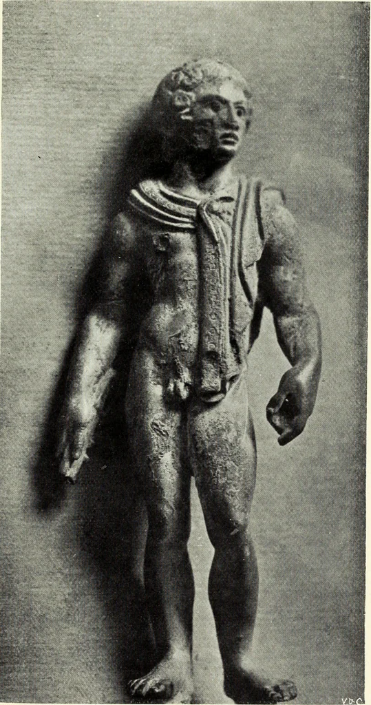 An illustration from Greek bronzes, 1898, leaf 38