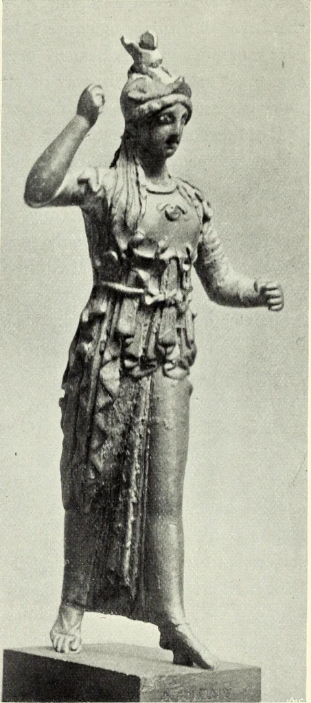 An illustration from Greek bronzes, 1898, leaf 66