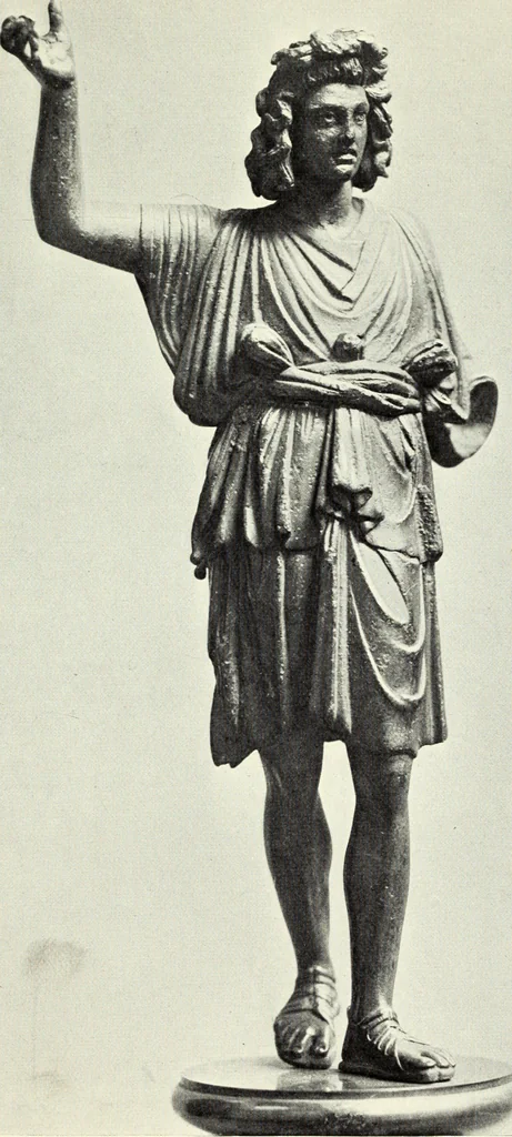 An illustration from Greek bronzes, 1898, leaf 90