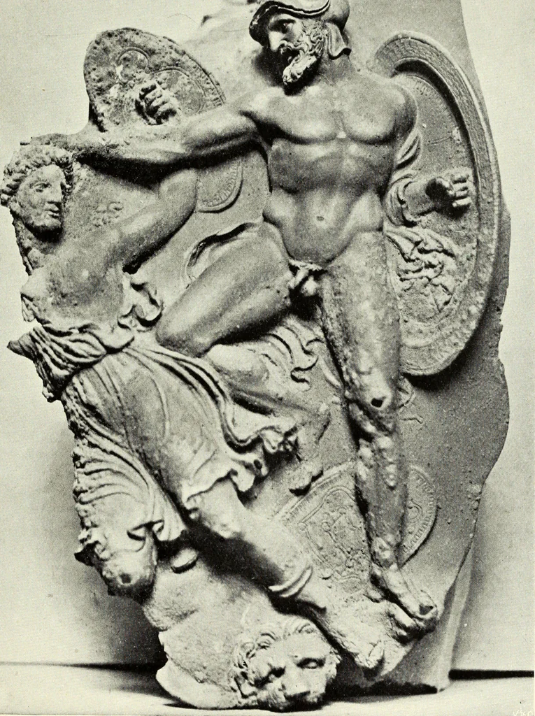 An illustration from Greek bronzes, 1898, leaf 98