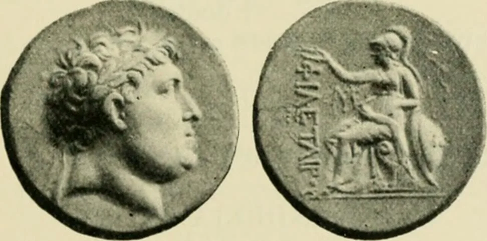 An illustration from Greek coins and their parent cities, 1902, leaf 180