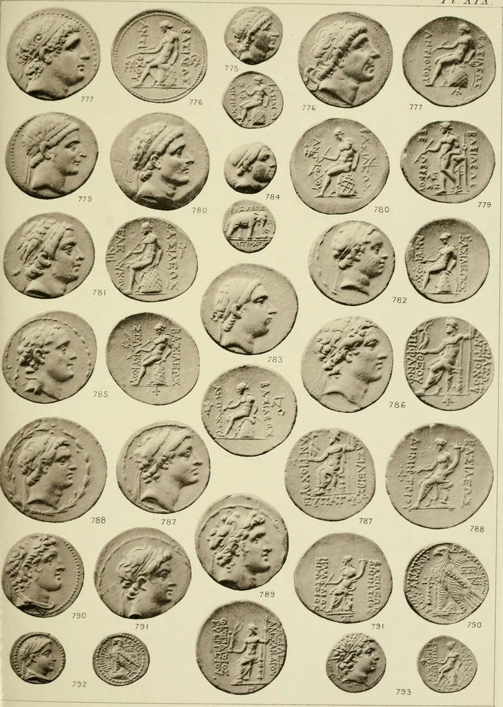 An illustration from Greek coins and their parent cities, 1902, leaf 210
