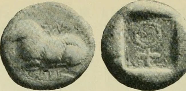 An illustration from Greek coins and their parent cities, 1902, leaf 247