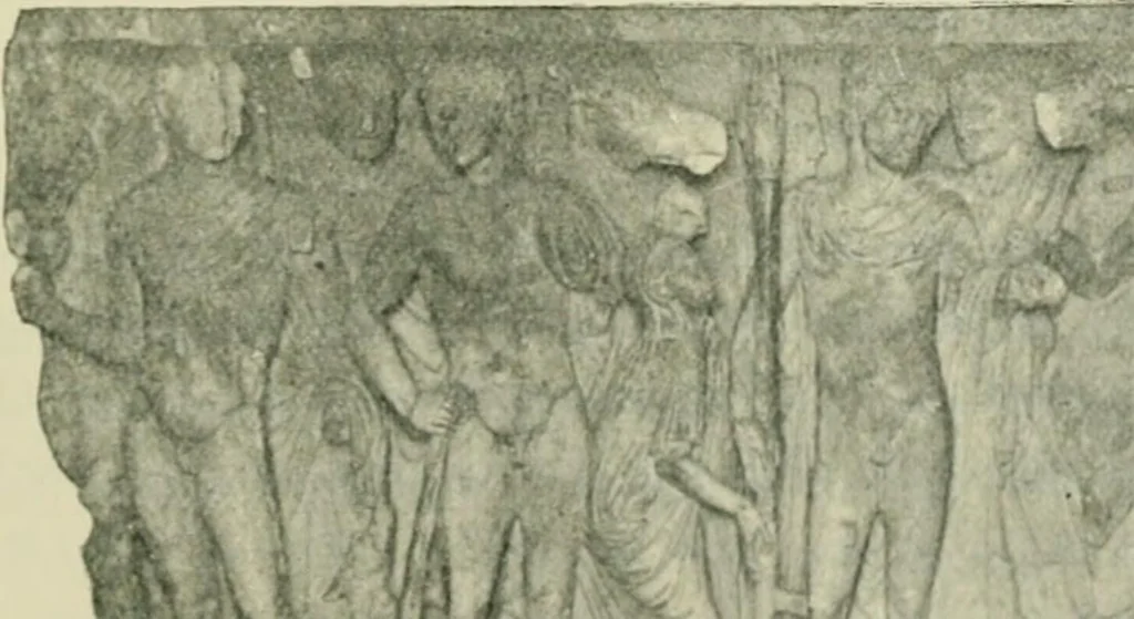 An illustration from Greek coins and their parent cities, 1902, leaf 322
