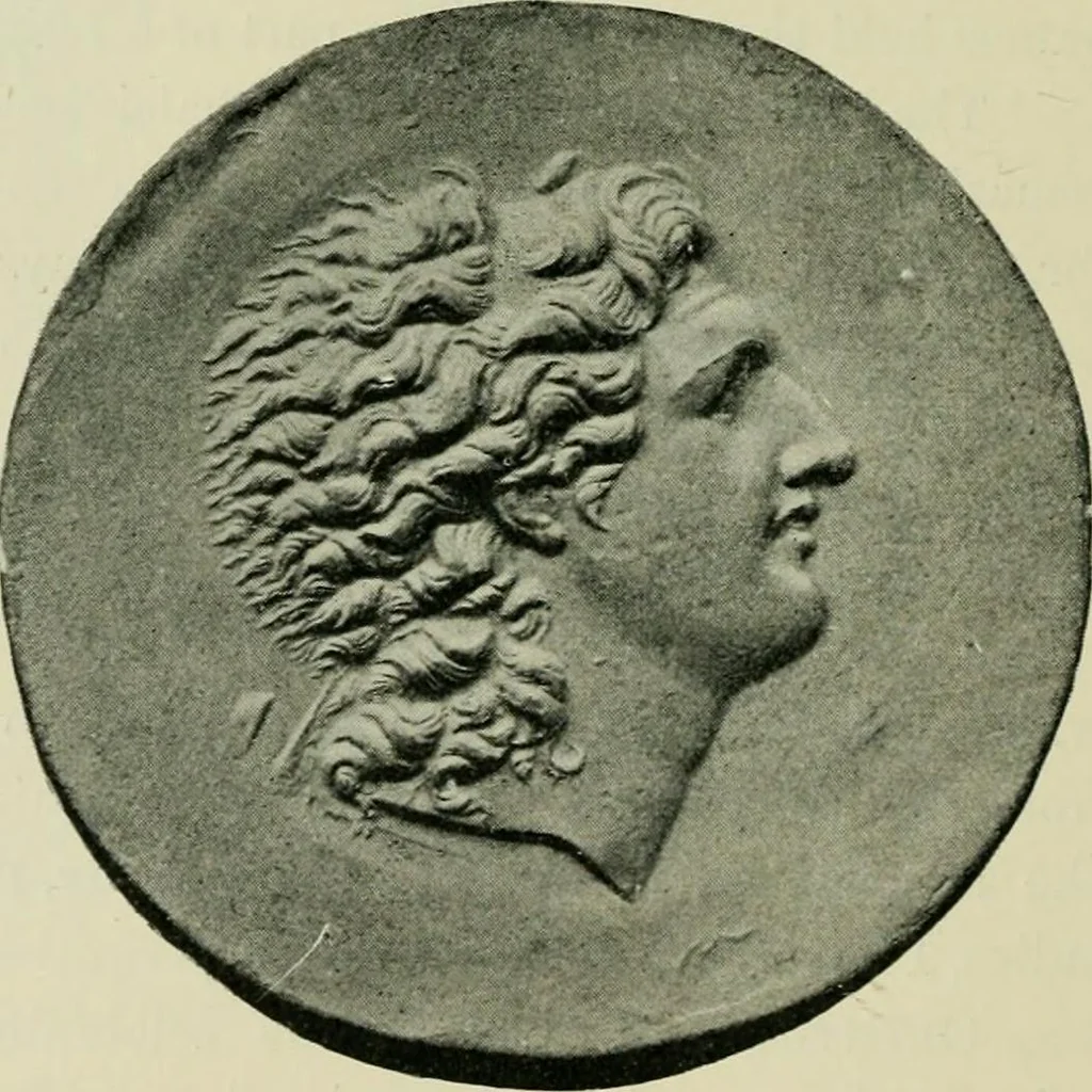 An illustration from Greek coins and their parent cities, 1902, leaf 345