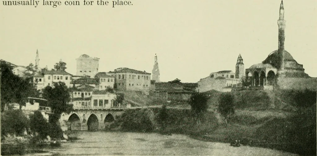 An illustration from Greek coins and their parent cities, 1902, leaf 350