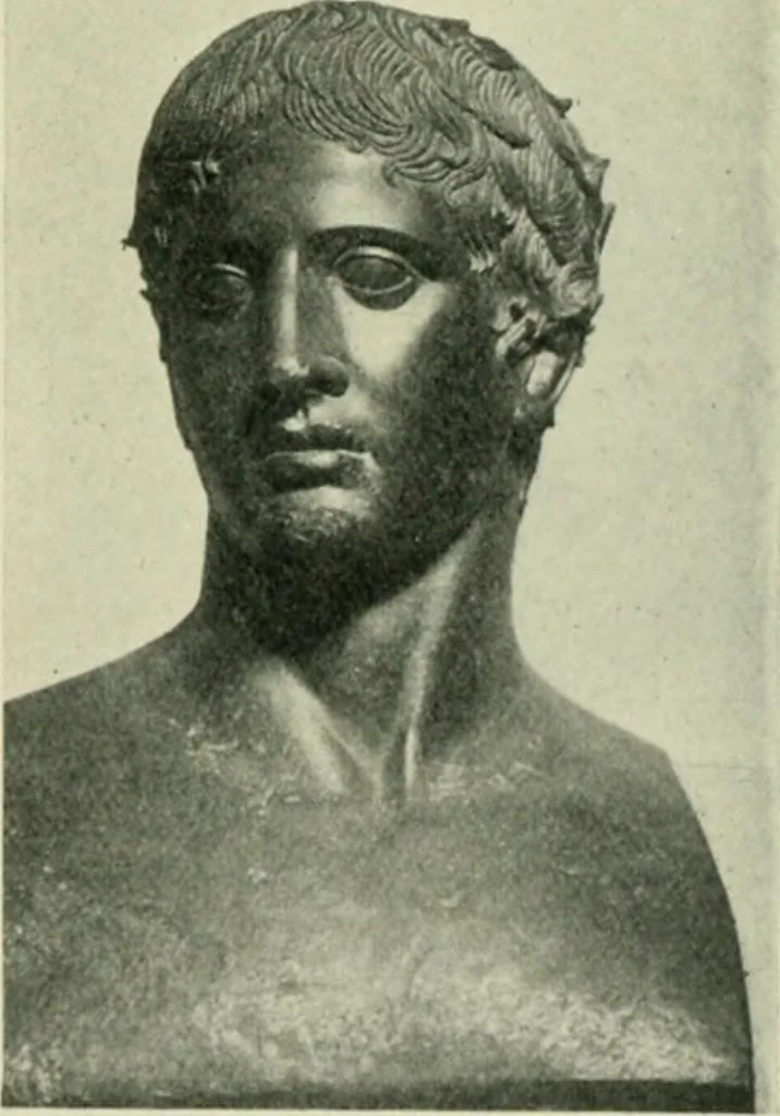 An illustration from Greek coins and their parent cities, 1902, leaf 422