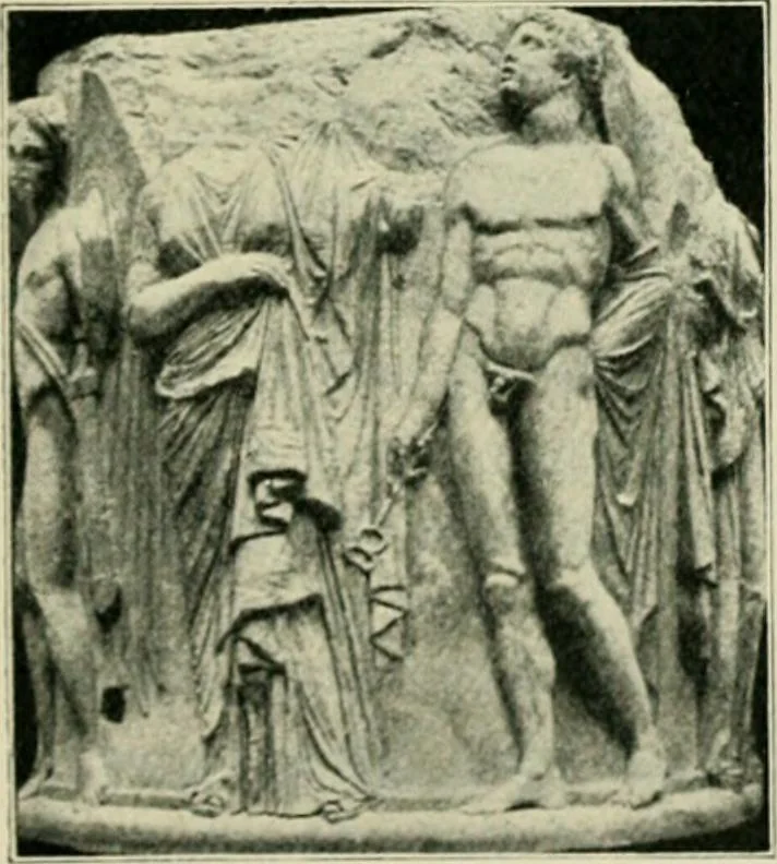An illustration from Greek coins and their parent cities, 1902, leaf 464