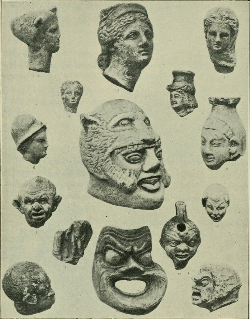 An illustration from Greek coins and their parent cities, 1902, leaf 549