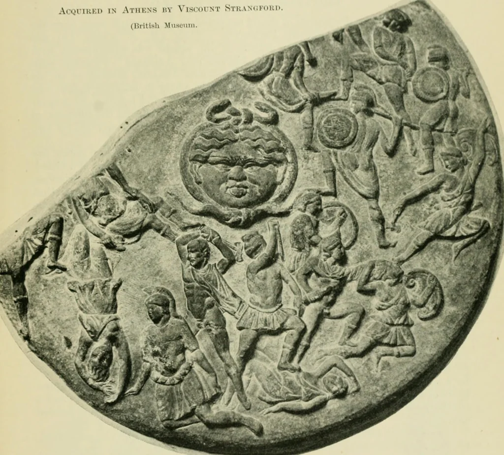 An illustration from Greek coins and their parent cities, 1902, leaf 560