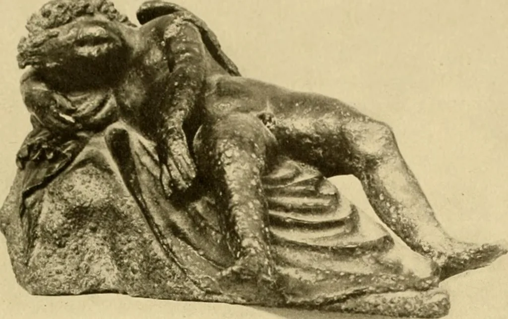 An illustration from Greek, Etruscan and Roman bronzes, 1915, leaf 136